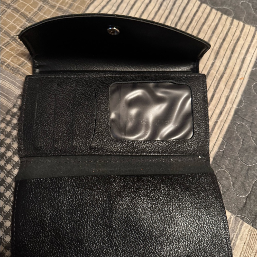 5/$20.00 item Harley-Davidson Black Leather Wallet - Picture 8 of 13